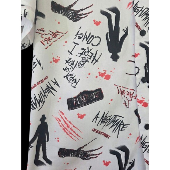 Freddie Krueger Halloween Horror Movie Nightmare On Elm Street Shirt Size Small - Picture 2 of 7